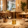 Rechargeable LED Table Lamp ~ Gold - 5