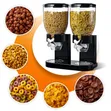 Black Double Food Dispenser - 1