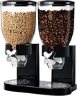 Black Double Food Dispenser - 2