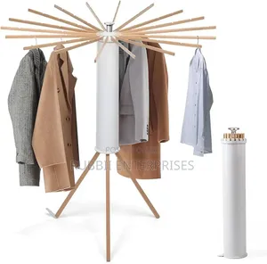 Rotating Collapsible Clothes Airer
