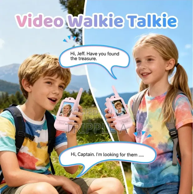 Kids Video Walkie Talkie with HD Camera - 1