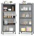 4-Tier Kitchen Cabinet - 2