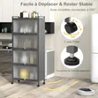 4-Tier Kitchen Cabinet - 4
