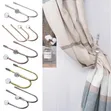 2 PCS Metal Curtain Holdbacks with Crystal Ball - 1