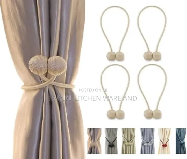 IM Fine Life Magnetic Curtain Tiebacks (1 Pair) - 1
