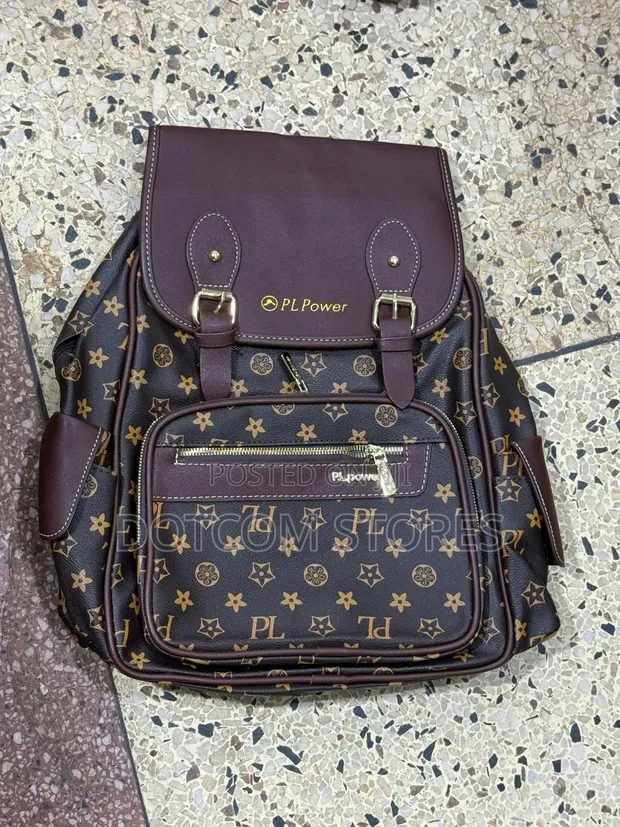 PL Power Fashion Leather Backpack - 1