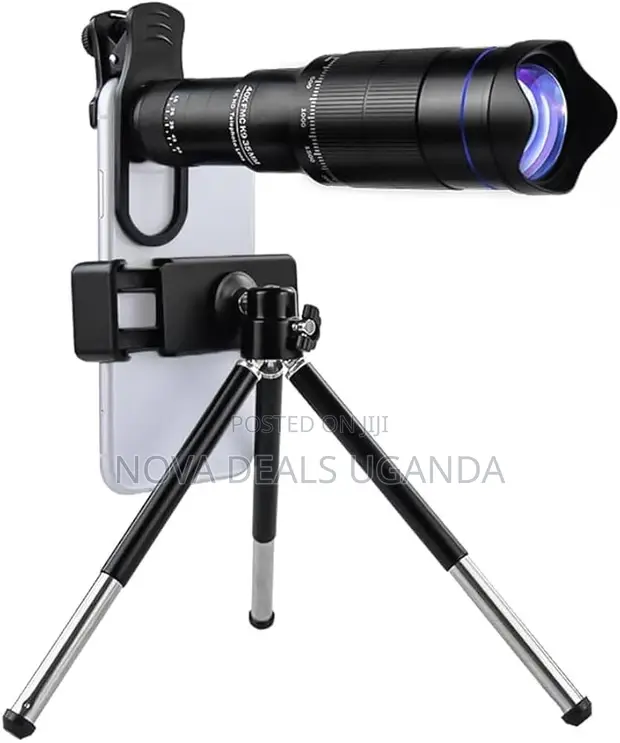 Apexel 20-40x Zoom Telephoto Lens with Tripod for Smartphones - 1
