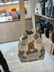 Knitted Bucket-Style Tote Bag - 2