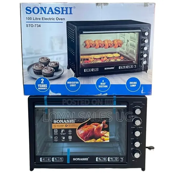 Sonashi 100L Electric Oven | STO-734 - 1