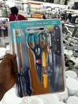 6-Piece Kitchen Knife Set with Scissors & Peeler - 3