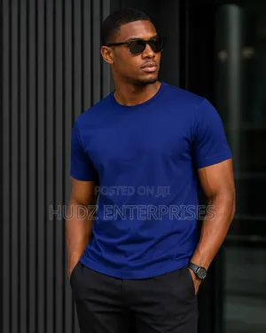 Royal Blue Round Neck T-Shirt