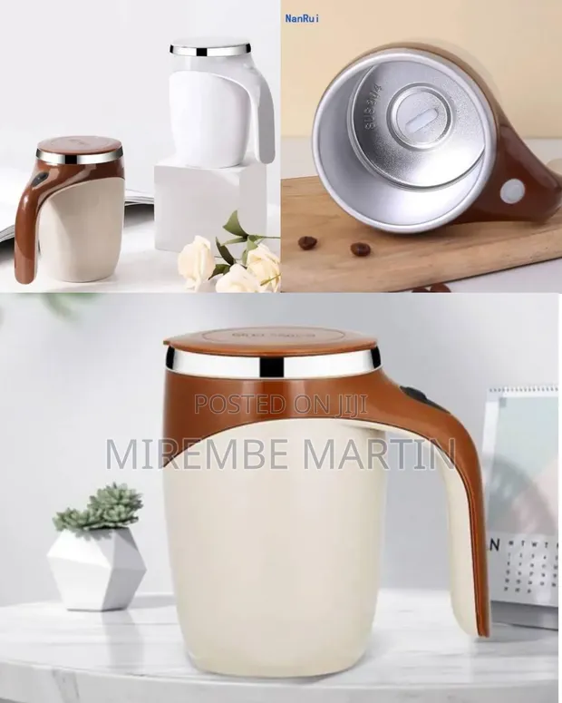 Multifunctional Automatic Magnetic Self-Stirring Cup Travel Mug - 1