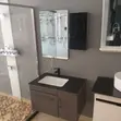 Vanity Set with Automatic Lighting & Medicine Cabinet - 1