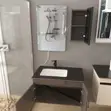 Vanity Set with Automatic Lighting & Medicine Cabinet - 2
