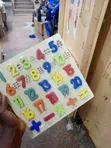 Wooden Number Puzzle Toy (1-20) - 2