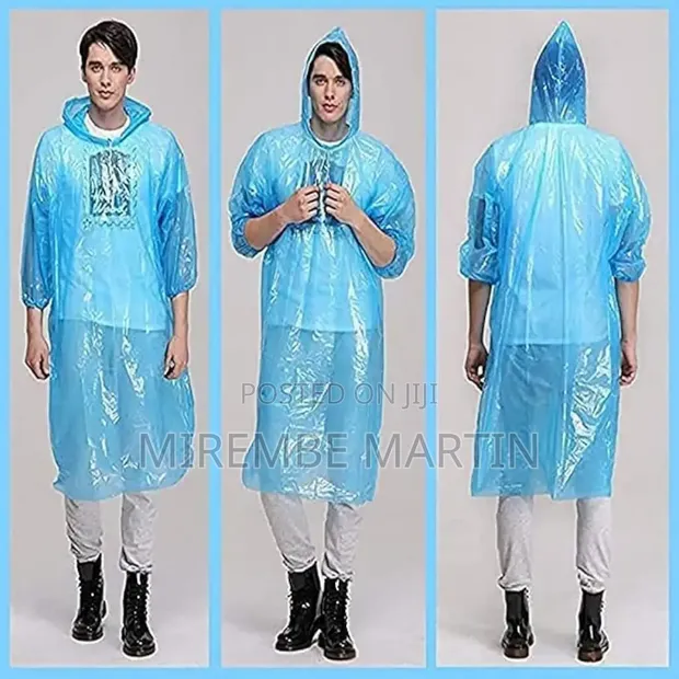3-Piece Unisex Disposable Rain Card for Waterproof Rain - 1