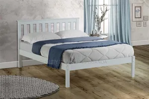 4x6 White Quincy Bed Frame