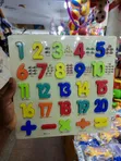 Wooden Number Puzzle Board (1-20) - 2