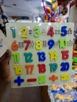 Wooden Number Puzzle Board (1-20) - 3