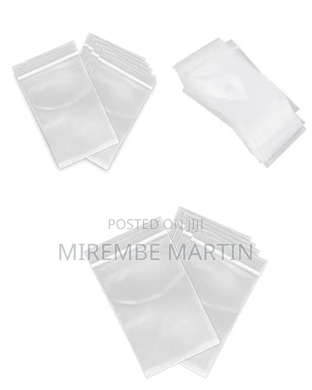 14cm x 10cm Clear Zip Lock Bags (Pack of 100) - 1