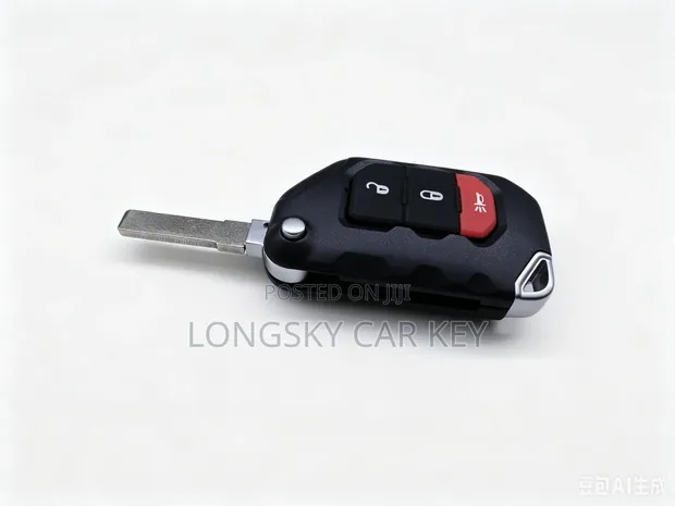 Jeep 3-Button Engine Start Key Shell Insert - 1
