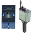 Green Lion Car Charger 90W PD 65W Retractable Cable - 2