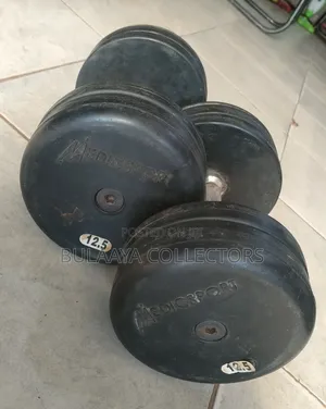 UK Used MedicSport 12.5kg Dumbbells