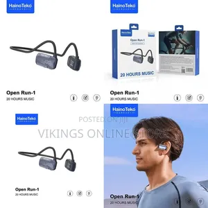Haino Teko Open Run 1 Wireless Bluetooth Earphones with Clear Mic