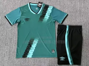 Umbro Green and Black Jerseys