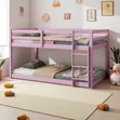 4x6 Double Decker Bed Frame - Gray - 1
