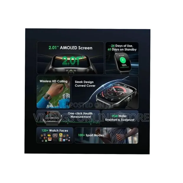 Oraimo Nova AM Smart Watch OSW-812 - 1