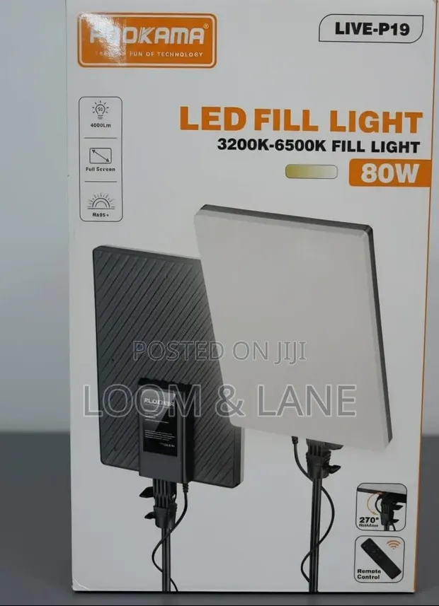 Plokama 80W LED Fill Light (No RGB) - 1