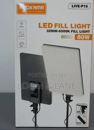 Plokama 80W LED Fill Light (No RGB)