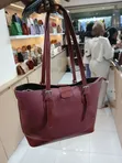 White and Tan Two-Tone Handbag - 2