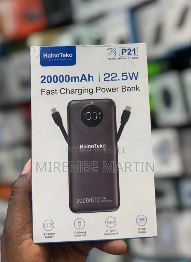Haino Teko P21 20000mAh 22.5W Fast Charging Power Bank - 1