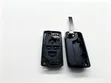 Peugeot Car Key Shell with Insert - 3