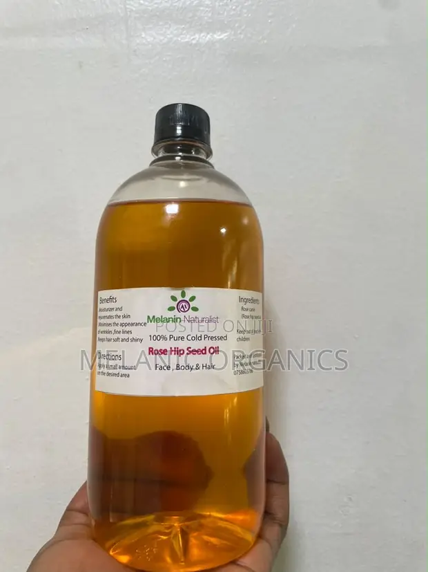 1 Litre Pure Cold-Pressed Rosehip Oil - 1