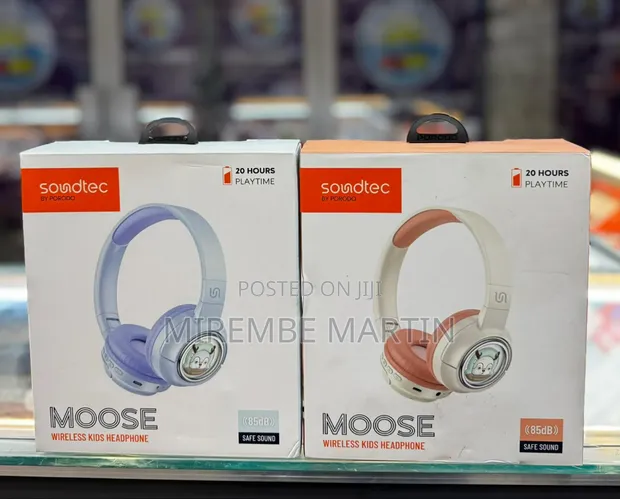 Soundtec Moose Wireless Kids Headphones - 1