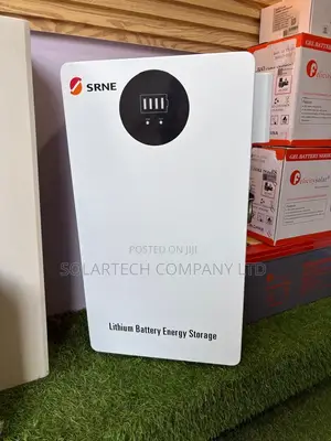 Original SRNE 48V 5.12kWh LiFePO4 Solar Battery