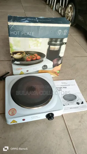 UK Used Kitchen Perfected Single Hotplate, 1500W