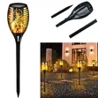 Solar Torch Lights with Flickering Flames Garden Light - 1