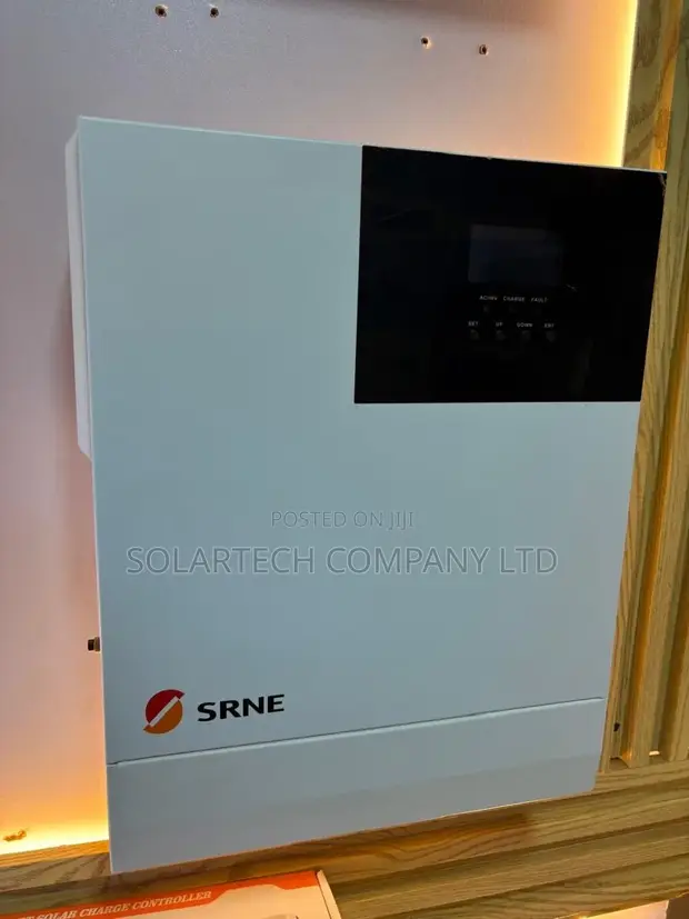 Original SRNE 3kW 24V Hybrid Solar Inverter with 60A MPPT - 1