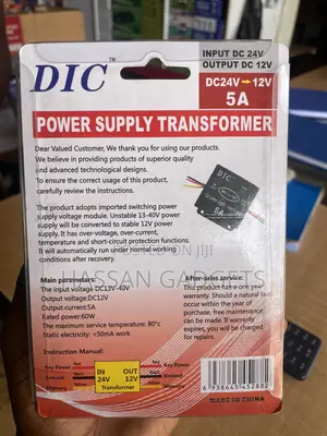 DC 24V to 12V 10A Step Down Converter (120W)