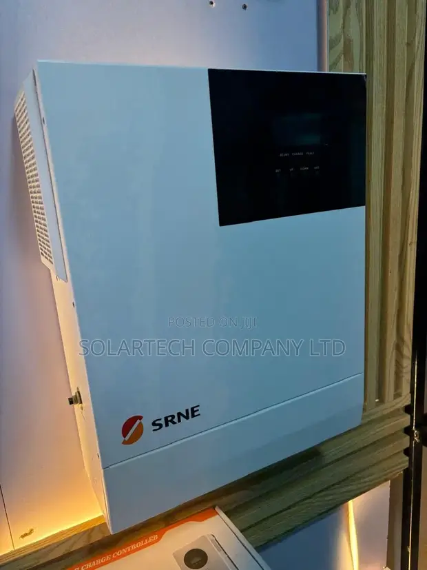 SRNE 3000W 24V Pure Sine Wave Hybrid Solar Inverter - 1