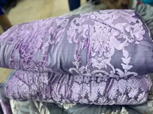 Velvet Comforter Duvet Set (6 Pieces)