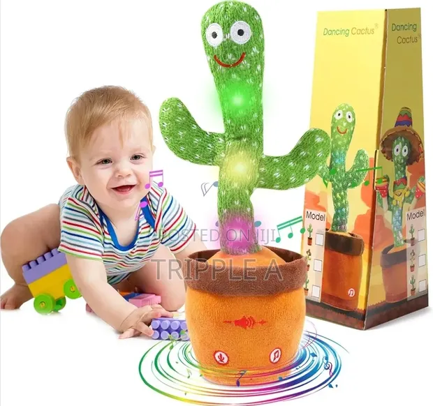 Talking and Dancing Cactus Toy - 1