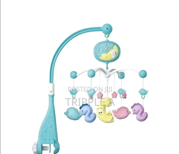 Baby Mobile Rattles Toy with Remote - 1