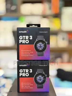 Amazfit GTR 3 Pro Smartwatch - 1.45" AMOLED, Health Monitoring