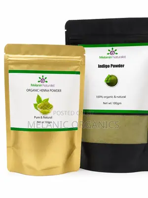 Henna and Indigo Hair Dye