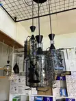 3-Piece Black Kitchen Pendant Lights - 1